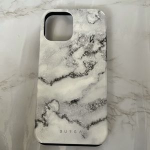 White marble iPhone 12pro case